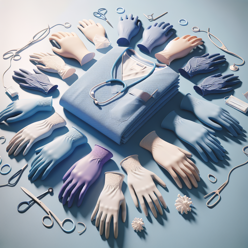 ¿Qué tipo de guantes hay en salud?