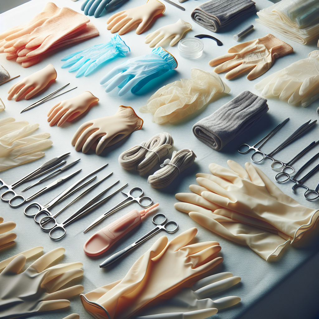 ¿Cuántos tipos de guantes quirúrgicos hay?