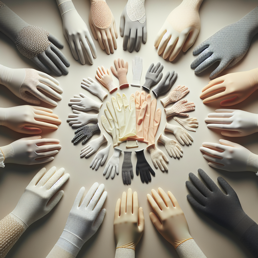 ¿Qué guantes dan menos alergia?