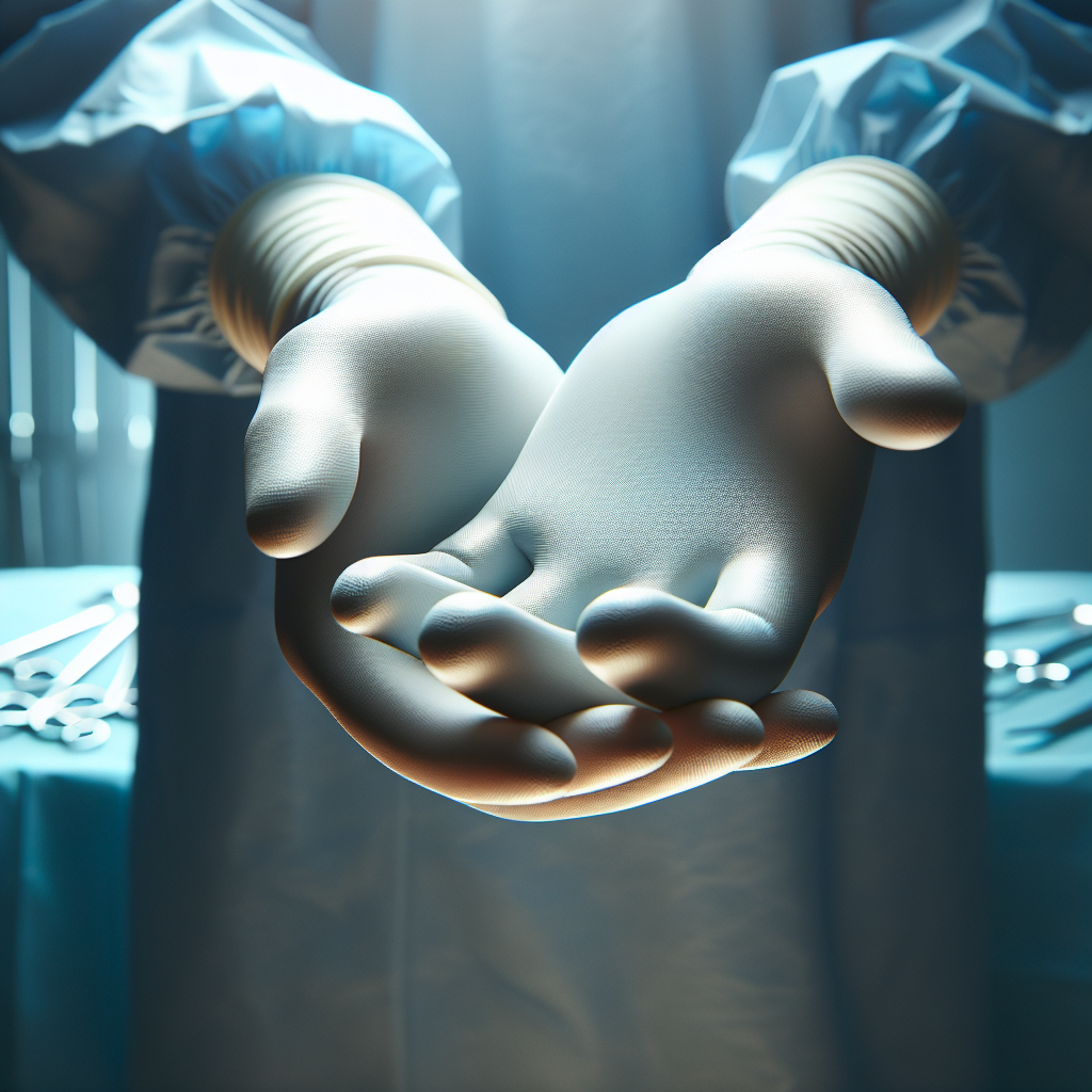 ¿Qué son guantes estériles?