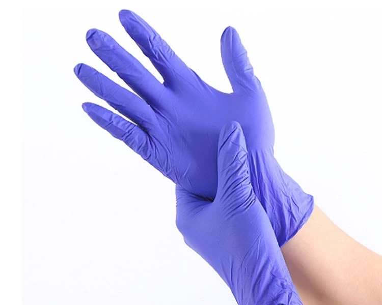 Guantes de Nitrilo Azul Dexal Reforzados x1000 unidades - Bulto